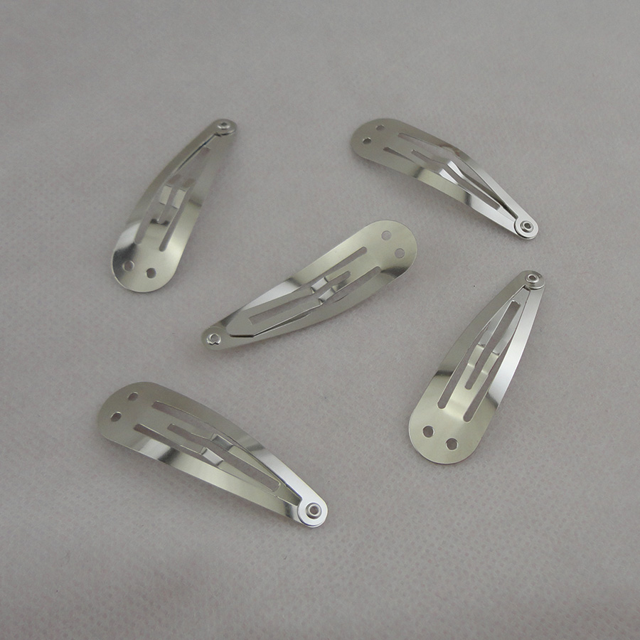 100PCS 5.0cm Silver Plain Meta - Tie Clip Silver incelemesi ve fiyatı