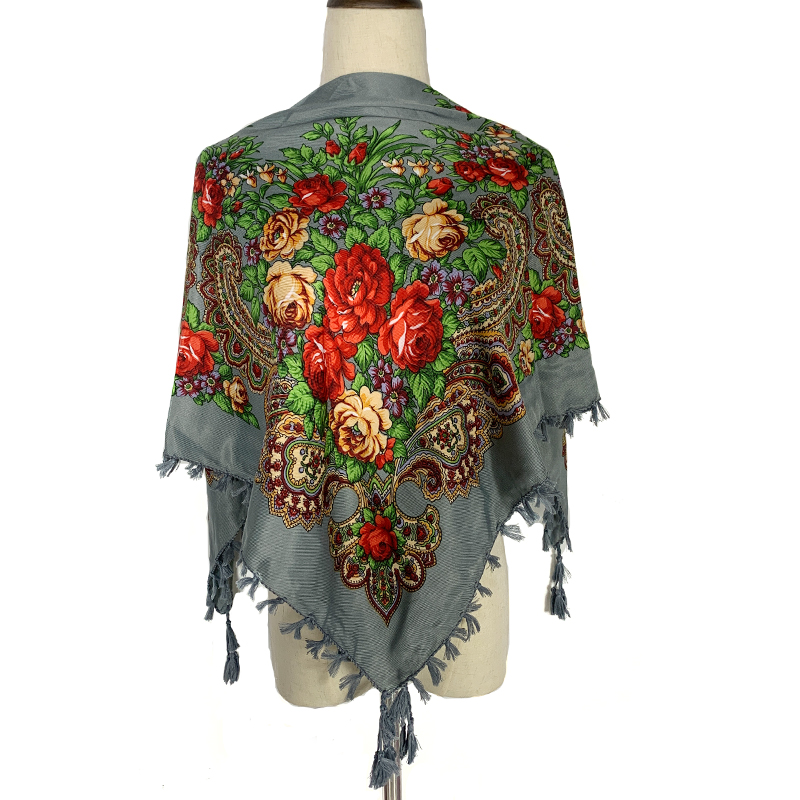 90*90cm WomenRussian Floral Sq - Bandana Cotton incelemesi ve fiyatı