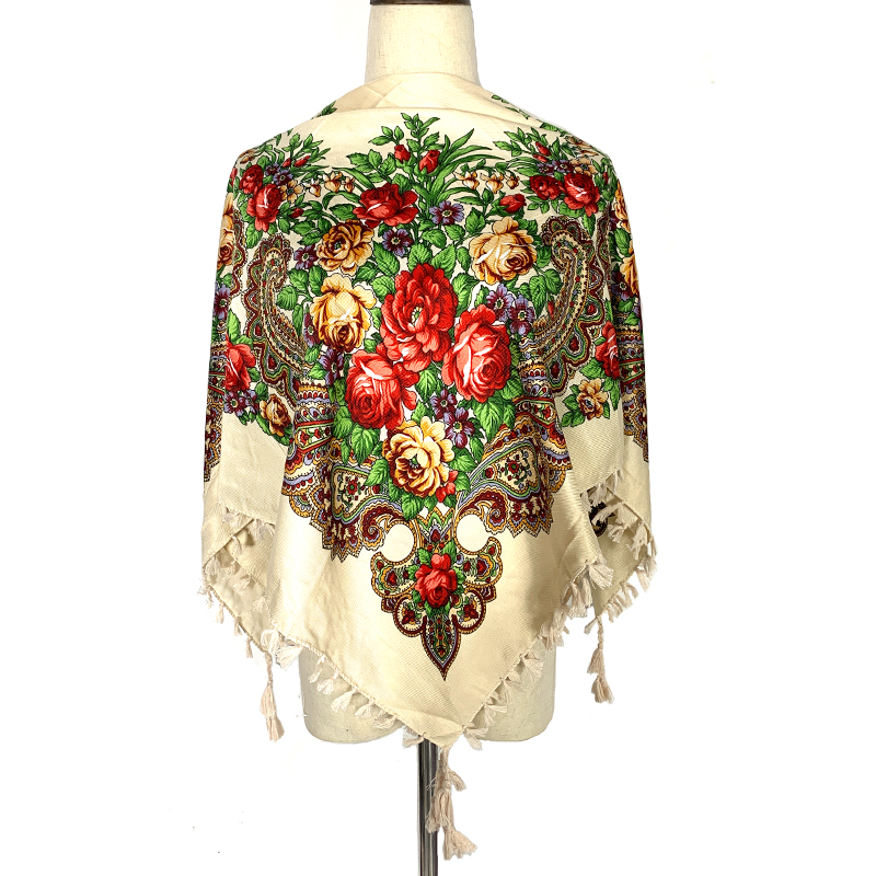 90*90cm WomenRussian Floral Sq - Bandana Cotton incelemesi ve fiyatı