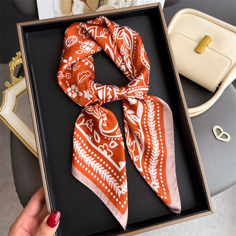 1Pc cashew print fashion silk  - Scarf Silk Square incelemesi ve fiyatı