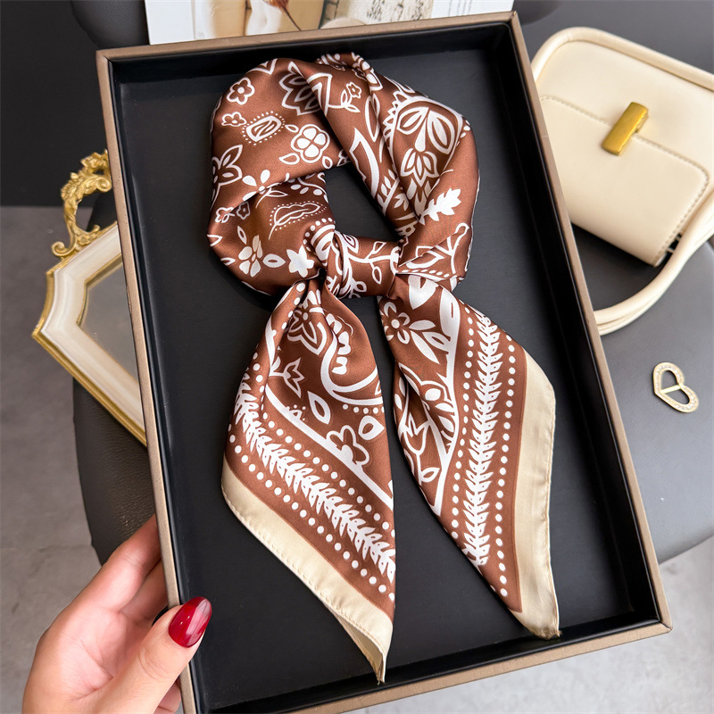 1Pc cashew print fashion silk  - Scarf Silk Square incelemesi ve fiyatı