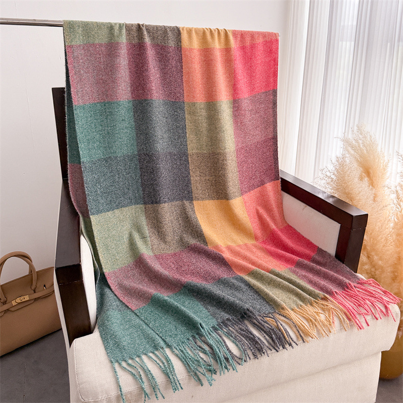 200*64cm New Fashion Cashmere  - Woven Scarf Blanket incelemesi ve fiyatı