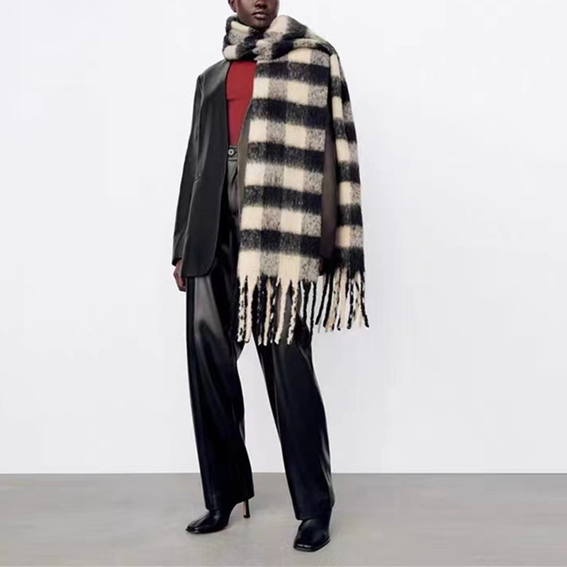 Thick Tassel Scarf Shawl Women - Pashmina Wrap Large incelemesi ve fiyatı