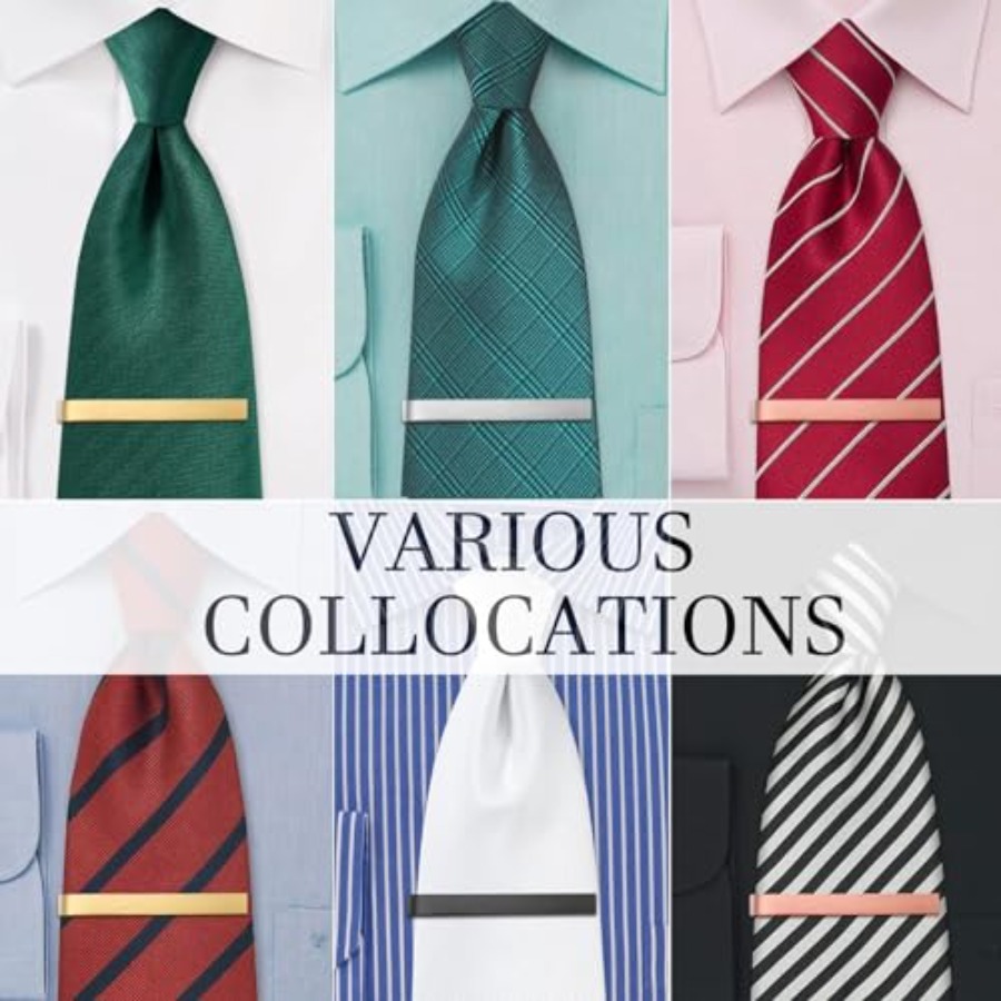 HAWSON 2 inch Tie Clips for Me - Tie Bar Set Gift incelemesi ve fiyatı