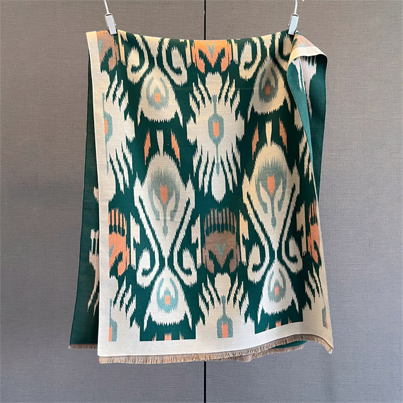 2025 Brand Warm Cashmere Ponch - Woven Scarf Blanket incelemesi ve fiyatı