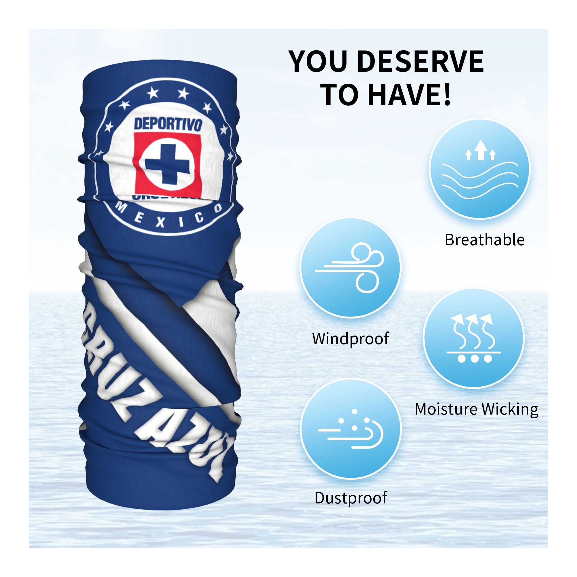 Mexico Football Club Soccer FC - Neck Warmer Tube incelemesi ve fiyatı