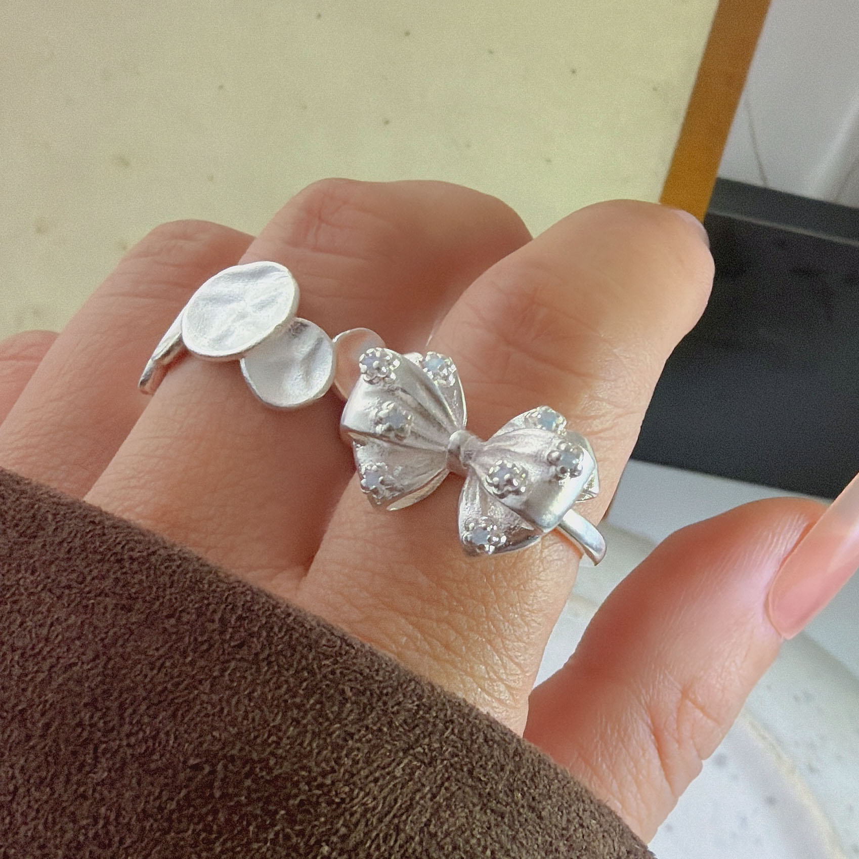 925 Sterling Silver Rings for  - Tie Clip Silver incelemesi ve fiyatı