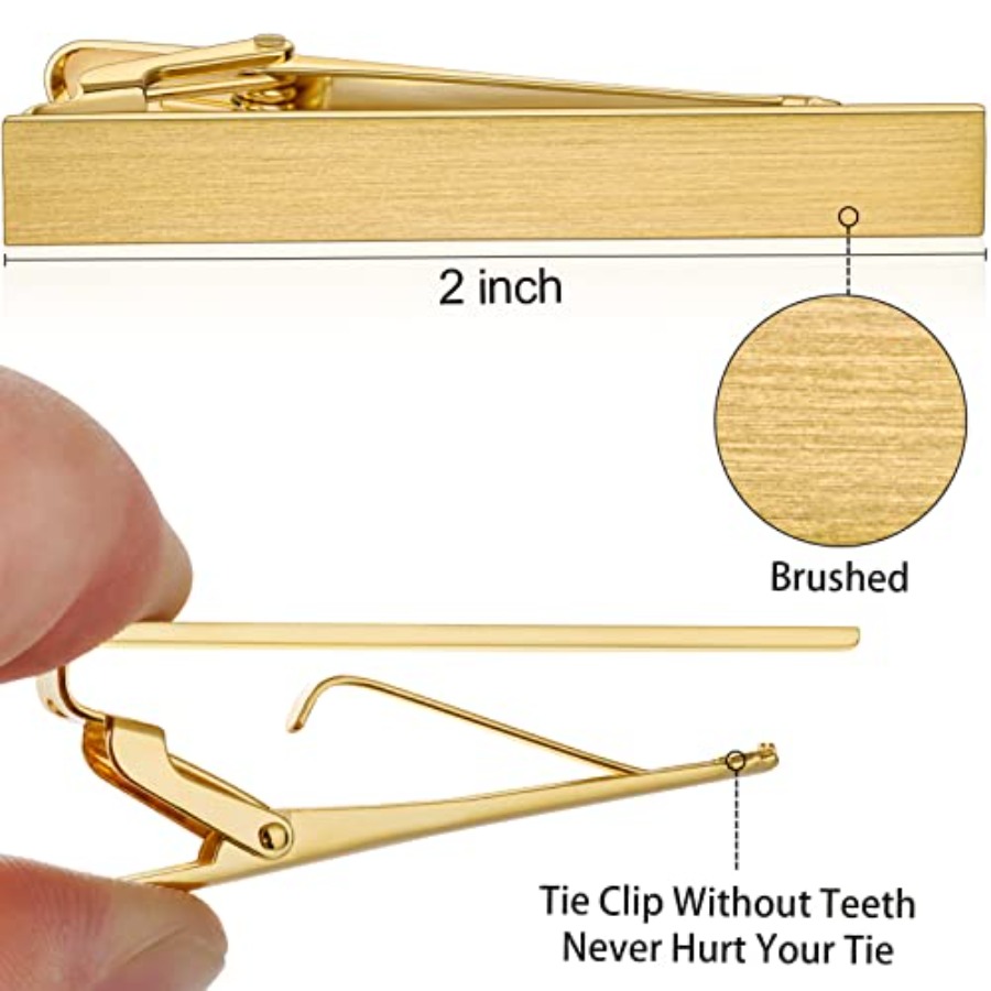 HAWSON 2 inch Tie Clip for Men - Tie Bar Set Gift incelemesi ve fiyatı