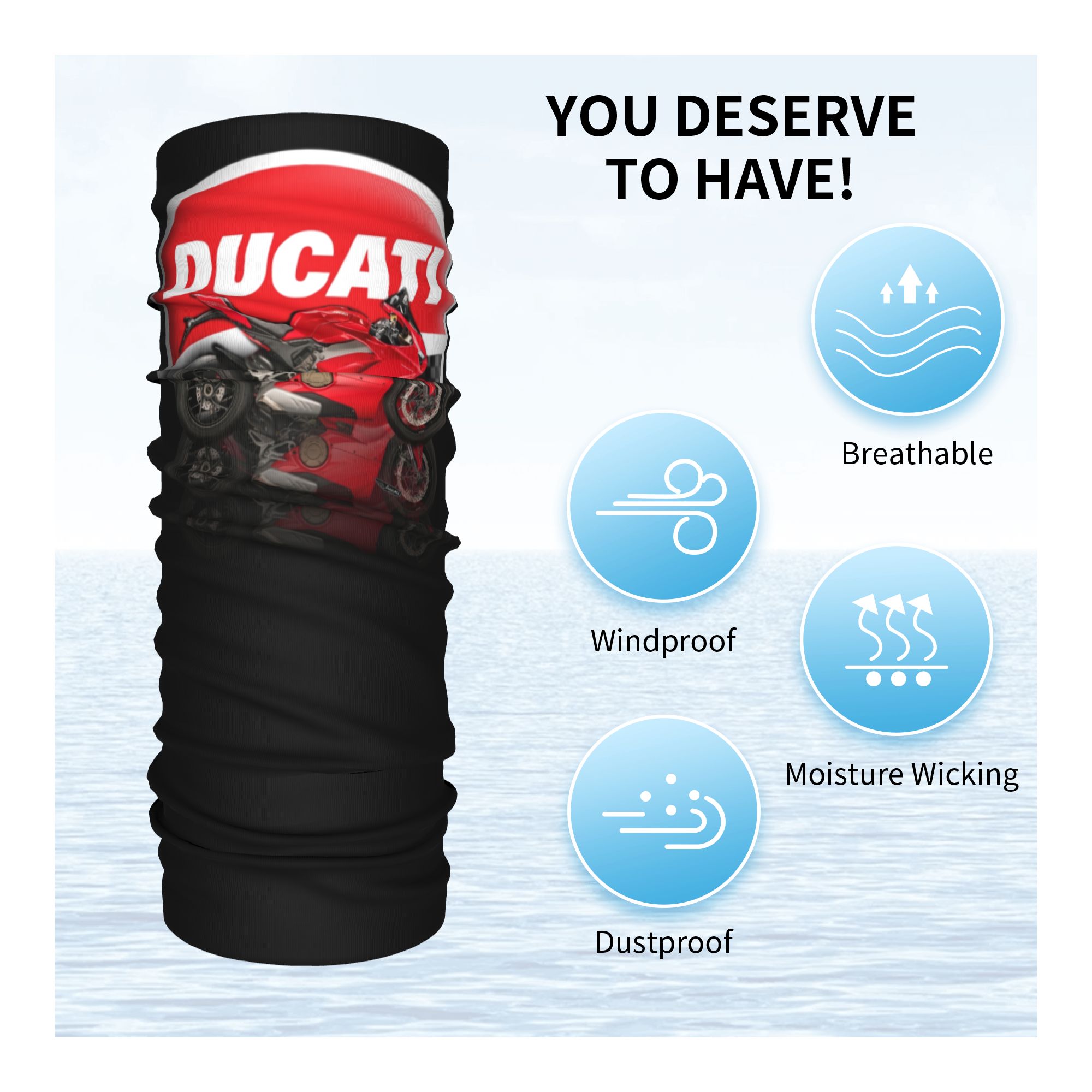 Custom Speed Ducatis Racing Ba - Neck Warmer Tube incelemesi ve fiyatı