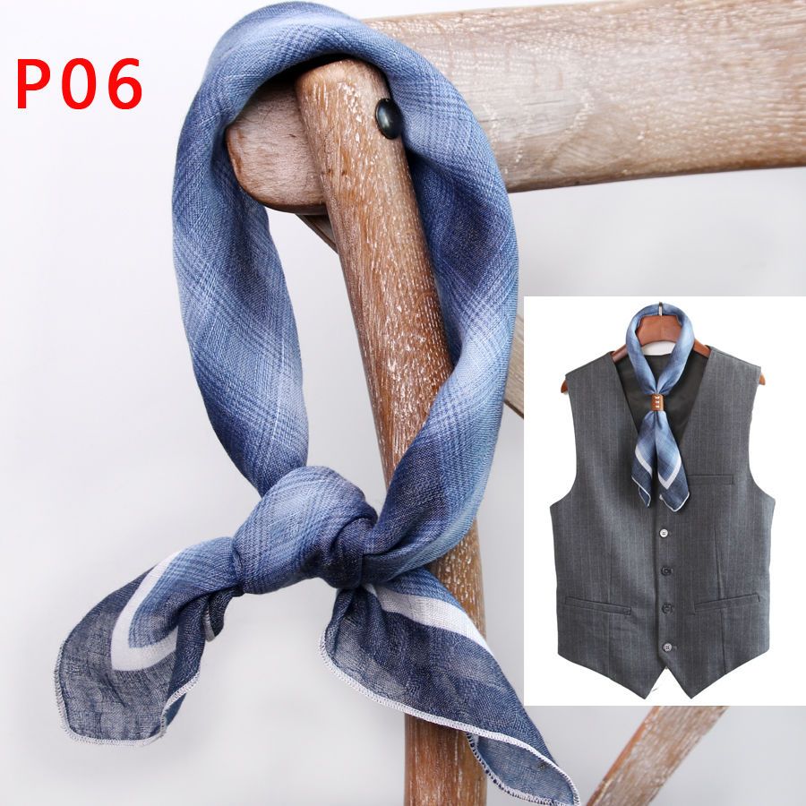 Men's Square Scarf with Button - Ascot Neck Scarf incelemesi ve fiyatı