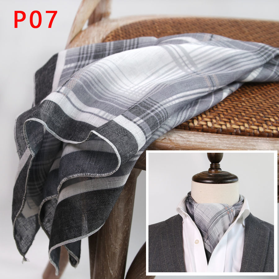 Men's Square Scarf with Button - Ascot Neck Scarf incelemesi ve fiyatı