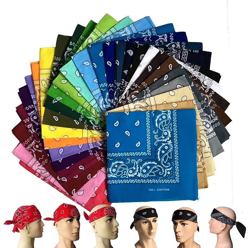 1/2/3Pcs Unisex Men Women Cott - Handkerchief Cotton Men incelemesi ve fiyatı