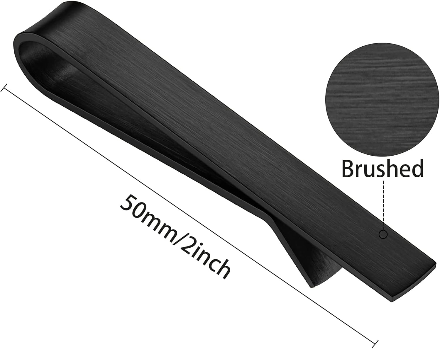 Skinny Tie Clip Bar Set, 2 Inc - Tie Bar Set Gift incelemesi ve fiyatı