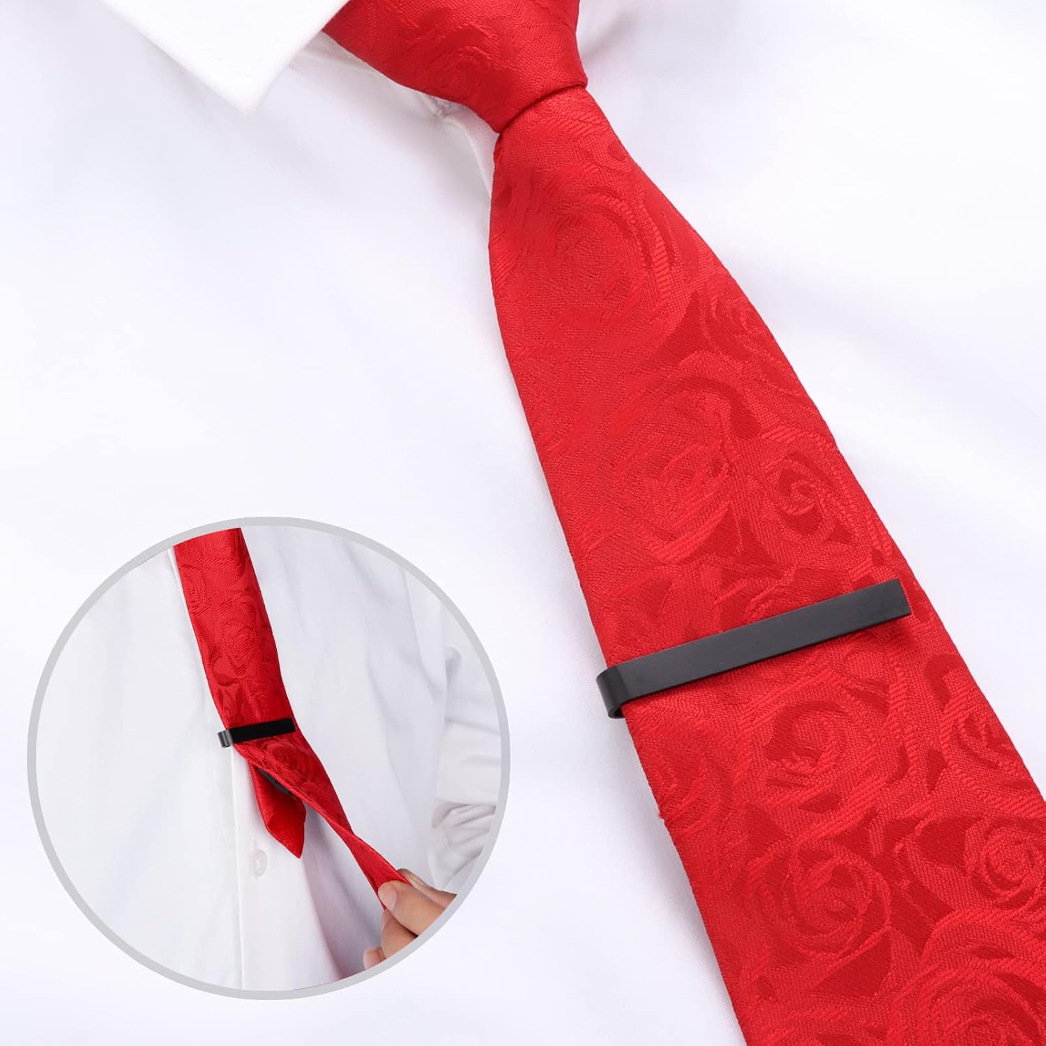 Skinny Tie Clip Bar Set, 2 Inc - Tie Bar Set Gift incelemesi ve fiyatı