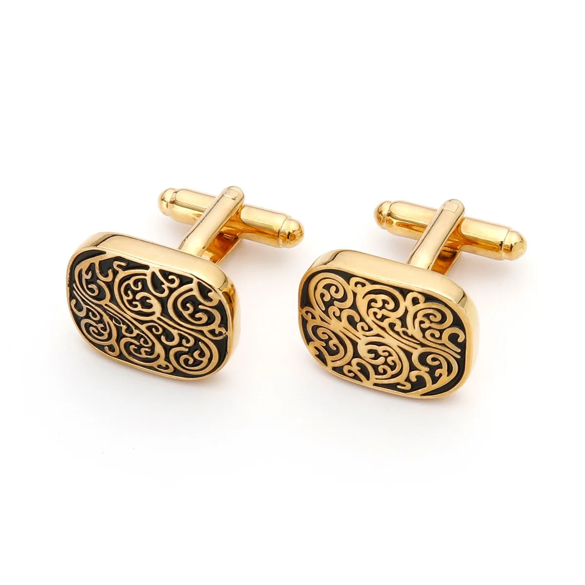 High Quality Gold Cufflinks Vi - Tie Clip Silver incelemesi ve fiyatı