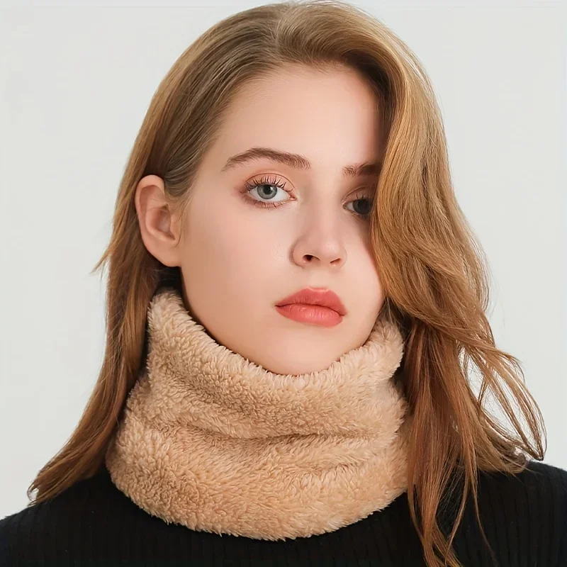 Windproof Plush Infinity Scarf - Infinity Scarf Knit incelemesi ve fiyatı