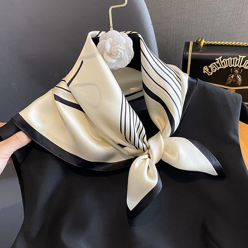 Design Shawl 100% Real Silk Sq - Ascot Neck Scarf incelemesi ve fiyatı