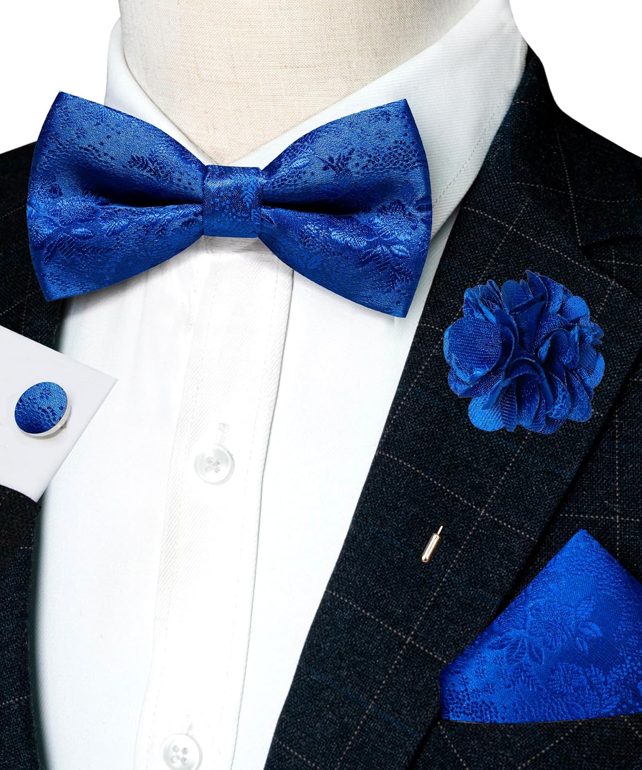 Floral Pre-tied Bow Tie Set wi - Bow Tie Pre Tied incelemesi ve fiyatı