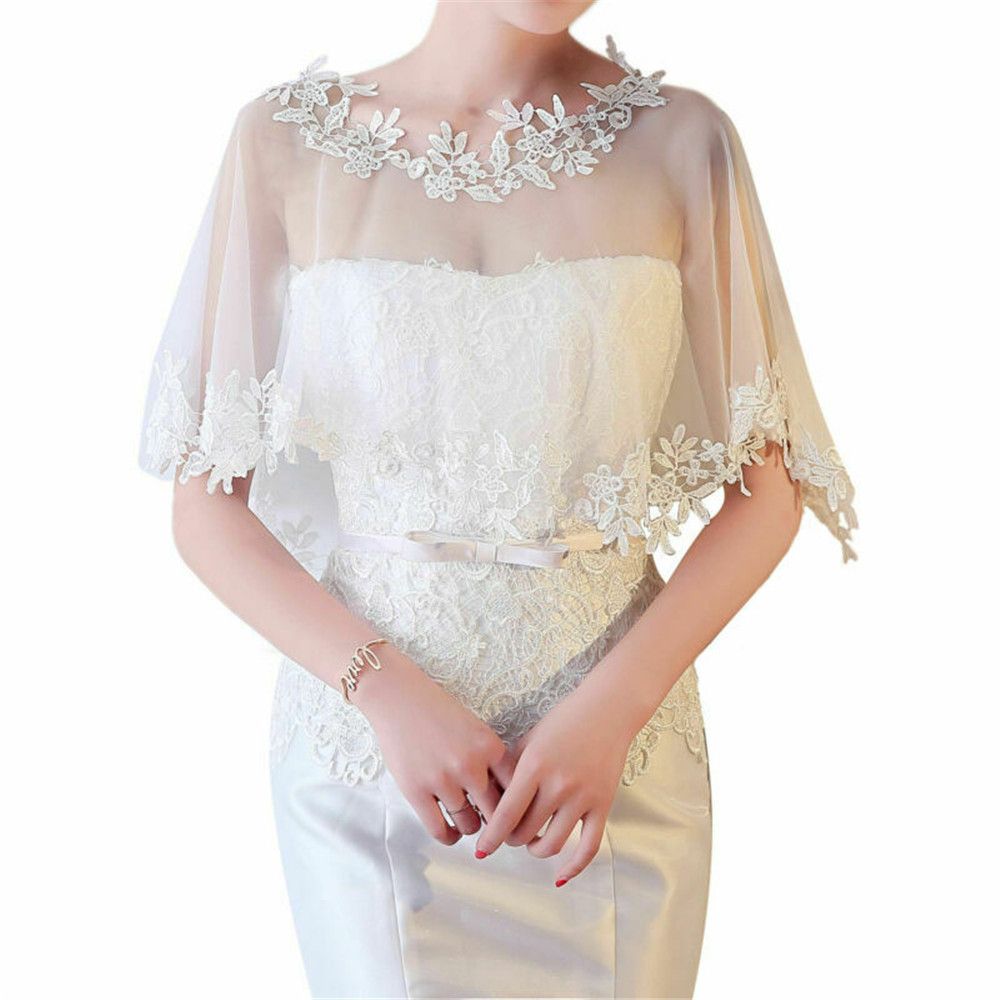 Fashion Elegant Lace Shawl Bri - Stole Wedding Shawl incelemesi ve fiyatı