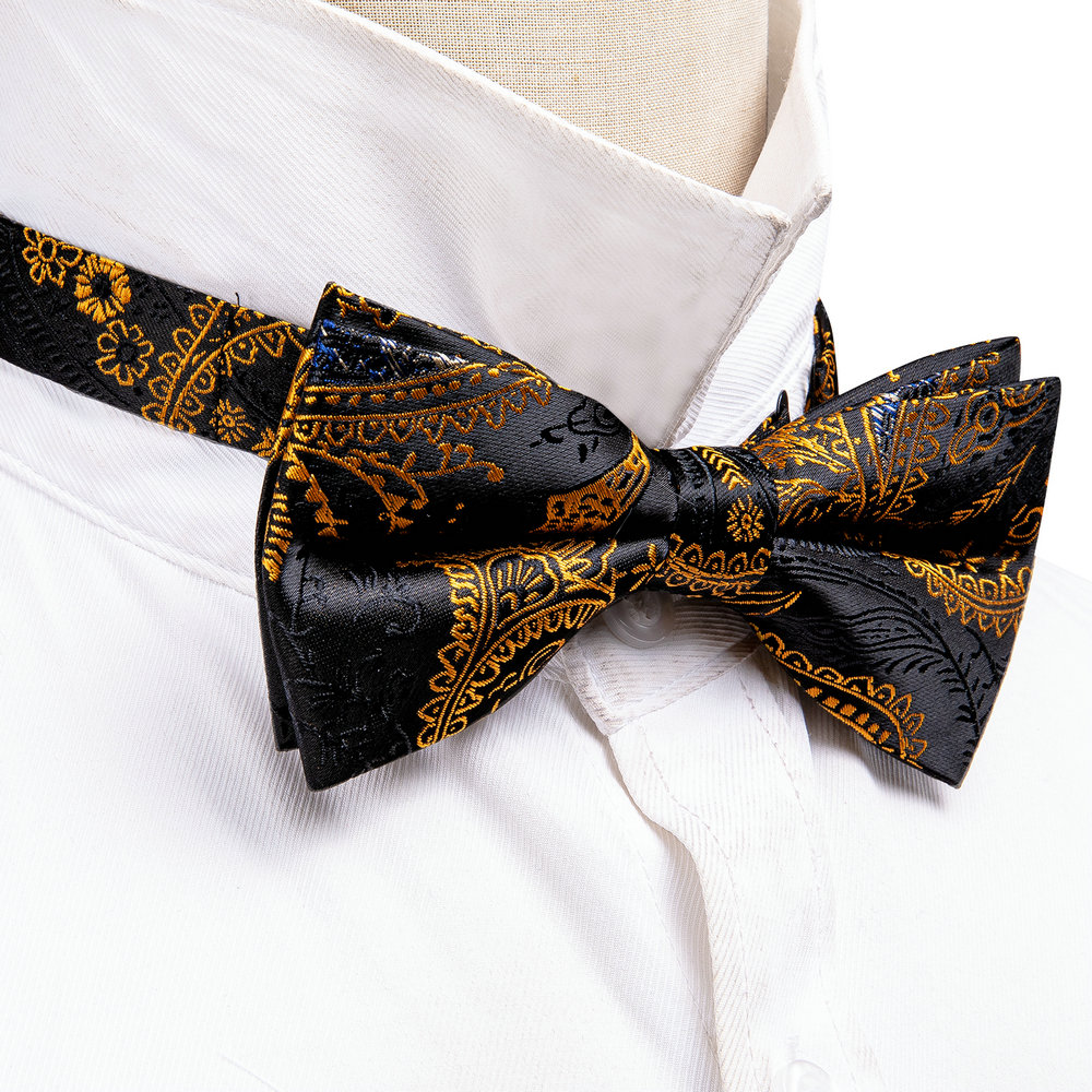 Barry.Wang Silk Mens Bow Tie B - Bow Tie Pre Tied incelemesi ve fiyatı