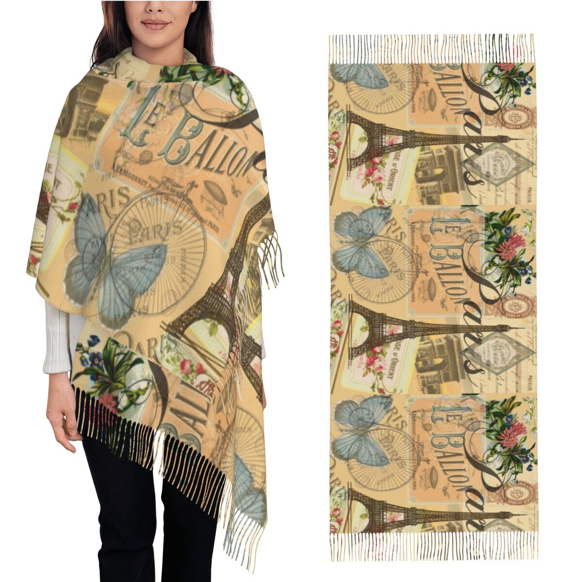 Shawl Wrap Women Winter Large  - Pashmina Wrap Large incelemesi ve fiyatı