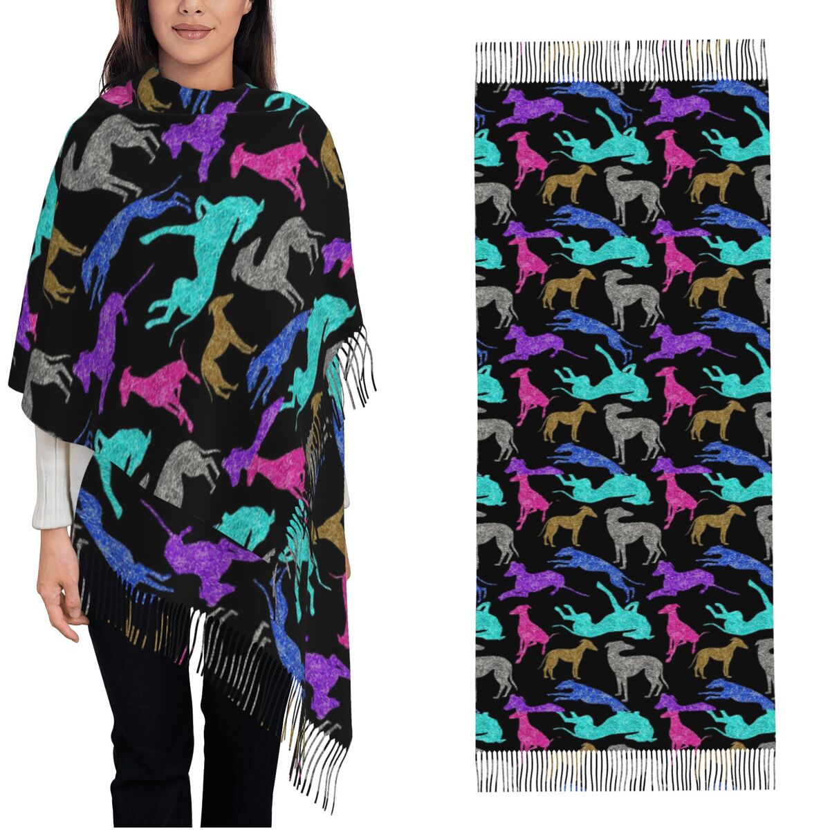 Greyt Greyhound Combo Scarf Wa - Pashmina Wrap Large incelemesi ve fiyatı