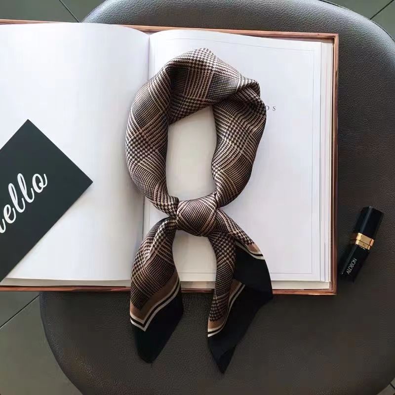 New Fashion Zebra Printed Squa - Ascot Neck Scarf incelemesi ve fiyatı