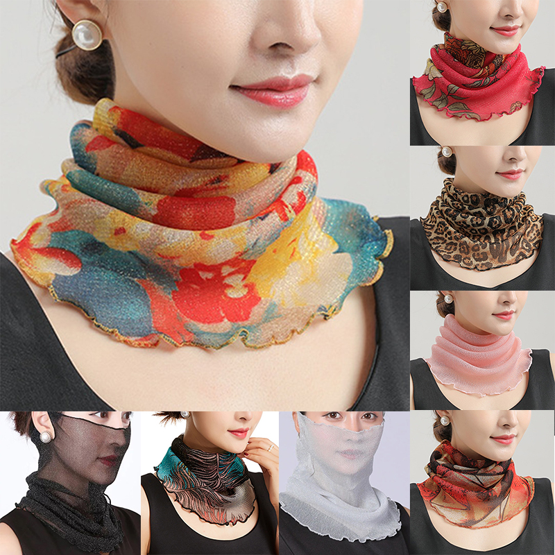 Spring Summer Chiffon Neck Col - Ascot Neck Scarf incelemesi ve fiyatı