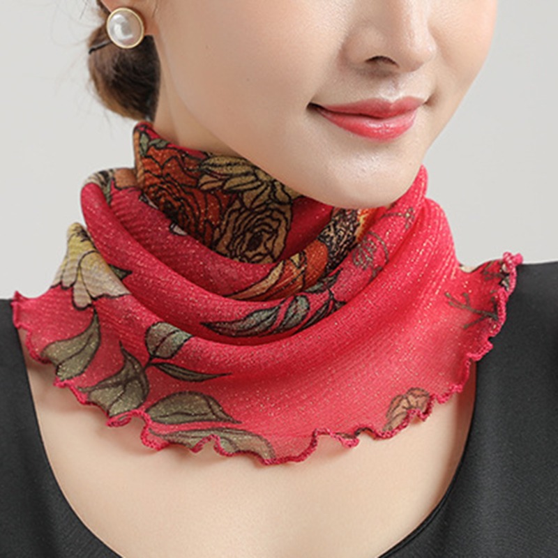 Spring Summer Chiffon Neck Col - Ascot Neck Scarf incelemesi ve fiyatı