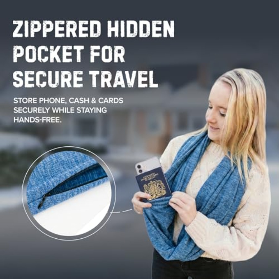 Infinity Travel Scarf Loop wit - Infinity Scarf Knit incelemesi ve fiyatı