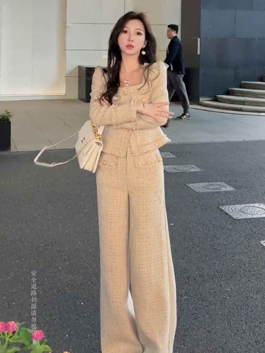 2024 Winter Women's Fashion an - Pocket Square Set incelemesi ve fiyatı