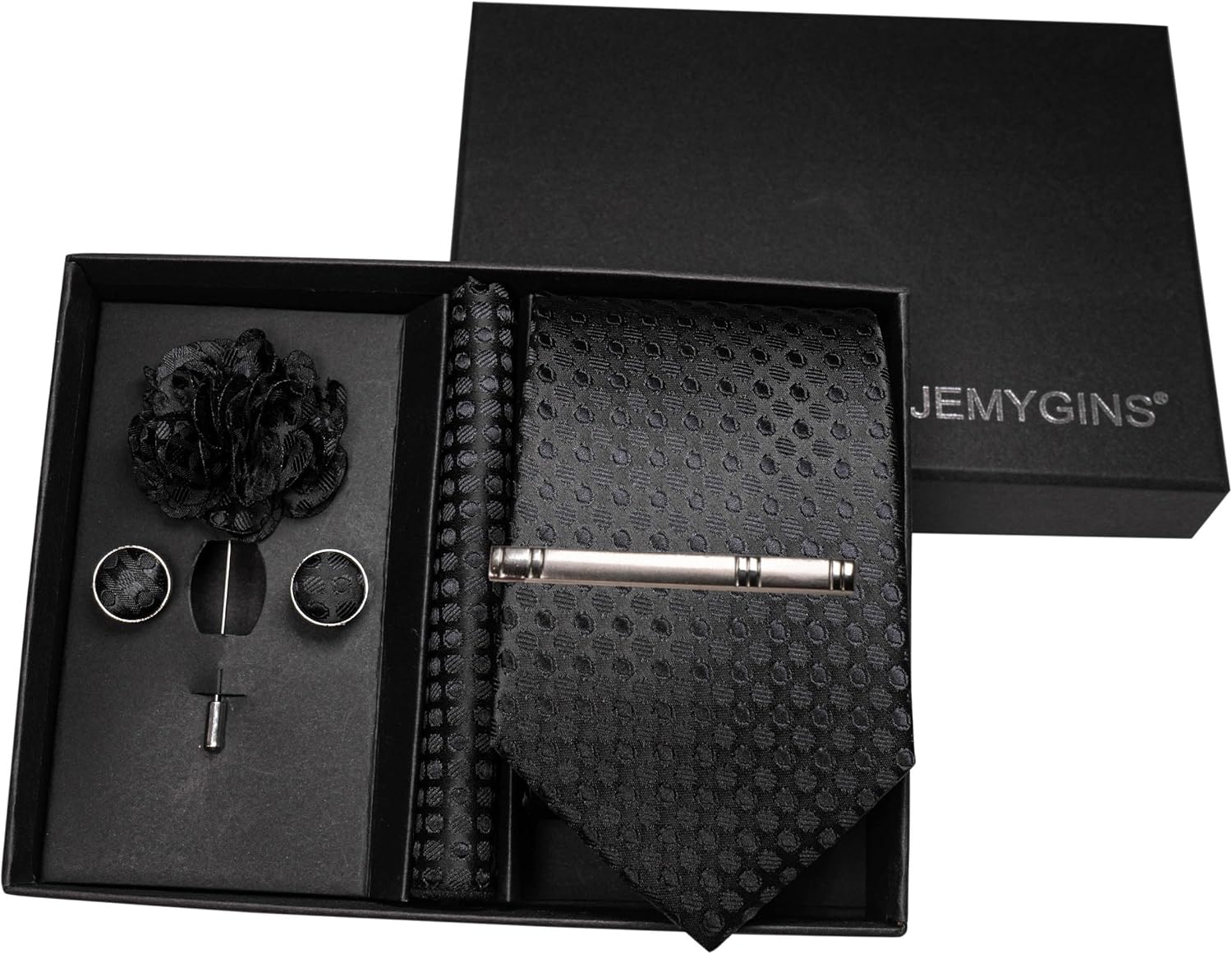 5PCS Men's Tie Set with Pocket - Pocket Square Set incelemesi ve fiyatı