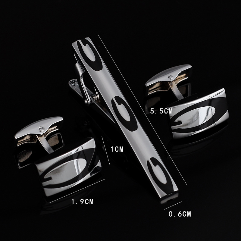 Mens Ties Clip Cufflinks Set S - Tie Bar Set Gift incelemesi ve fiyatı