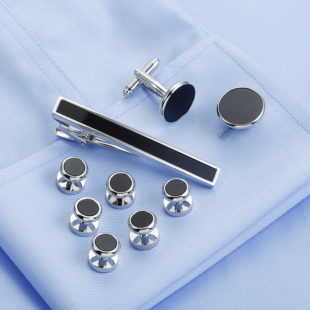 VAGULA 9 PCS Tie bar Cuff link - Tie Bar Set Gift incelemesi ve fiyatı