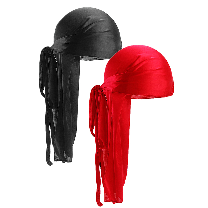2 pcs Silky Satin Durags for M - Bandana Doo Rag incelemesi ve fiyatı