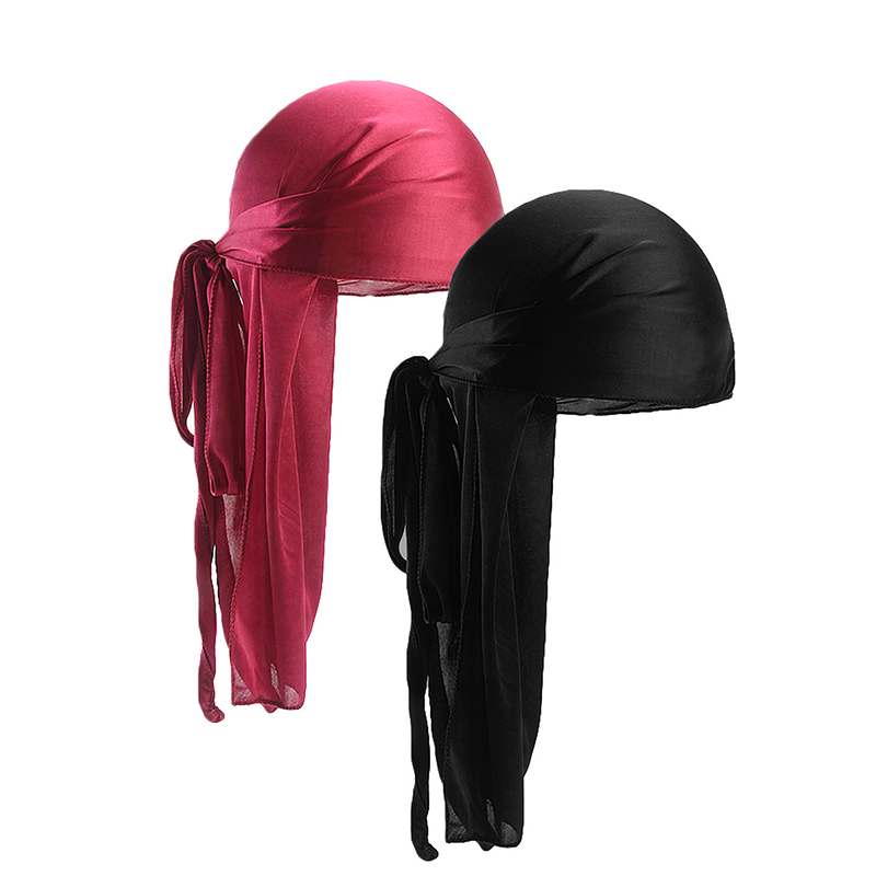 2 pcs Silky Satin Durags for M - Bandana Doo Rag incelemesi ve fiyatı