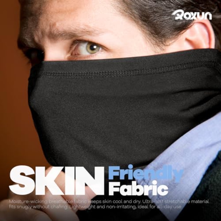ROXUN 4 Pack Neck Gaiter, Cool - Face Scarf Mask incelemesi ve fiyatı