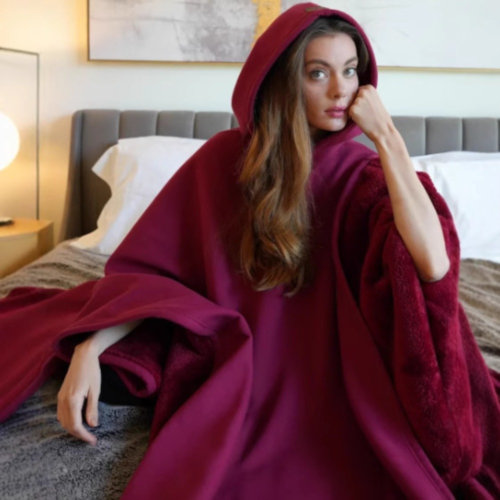 Good Quality Indio Cloak Hoodi - Woven Scarf Blanket incelemesi ve fiyatı