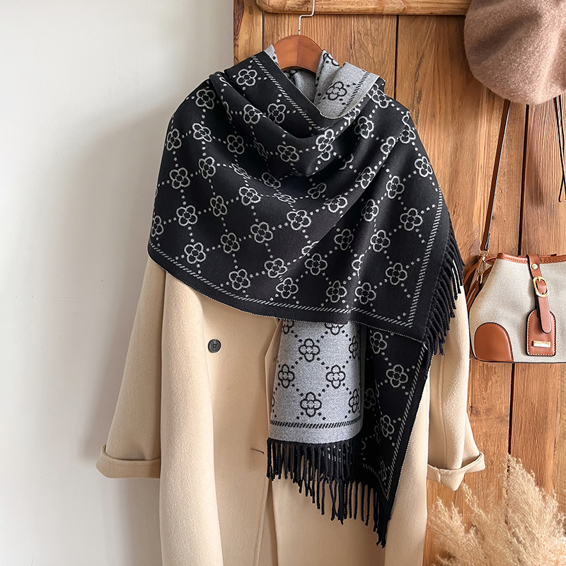 Brands Jacquard Design Winter  - Woven Scarf Blanket incelemesi ve fiyatı