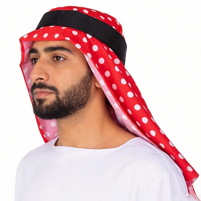 Traditional Arab Costume Arabi - Ascot Neck Scarf incelemesi ve fiyatı