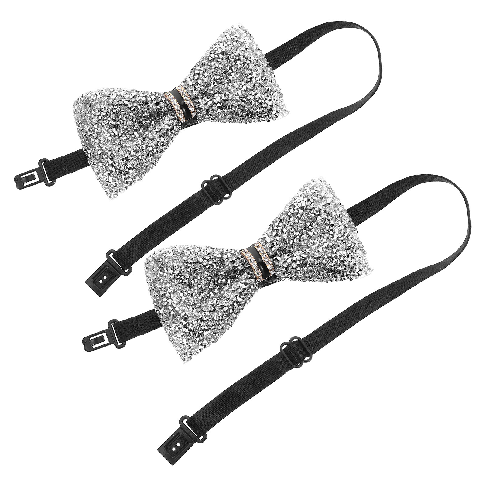 2Pcs Children Bow Tie Crystal  - Bow Tie Pre Tied incelemesi ve fiyatı