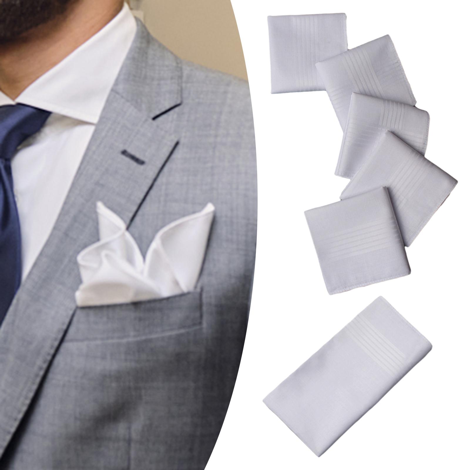 6x Mens Handkerchief Hankies G - Handkerchief Cotton Men incelemesi ve fiyatı