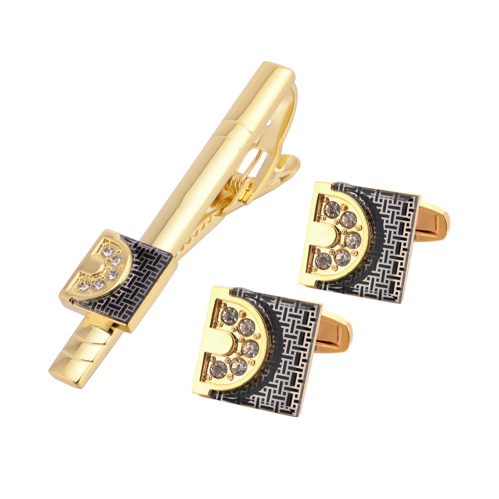 Gold Tone Cufflinks Tie Bar Se - Tie Bar Set Gift incelemesi ve fiyatı