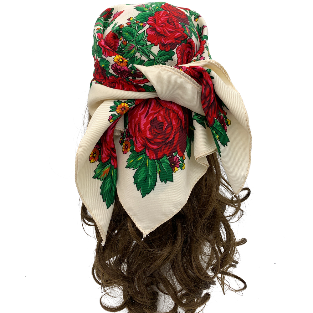 70*70cm Russian Square Scarf W - Bandana Cotton incelemesi ve fiyatı