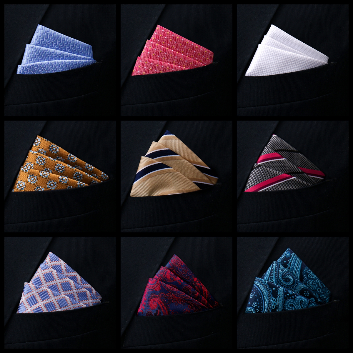 New Style Handkerchief Hot sal - Pocket Square Set incelemesi ve fiyatı