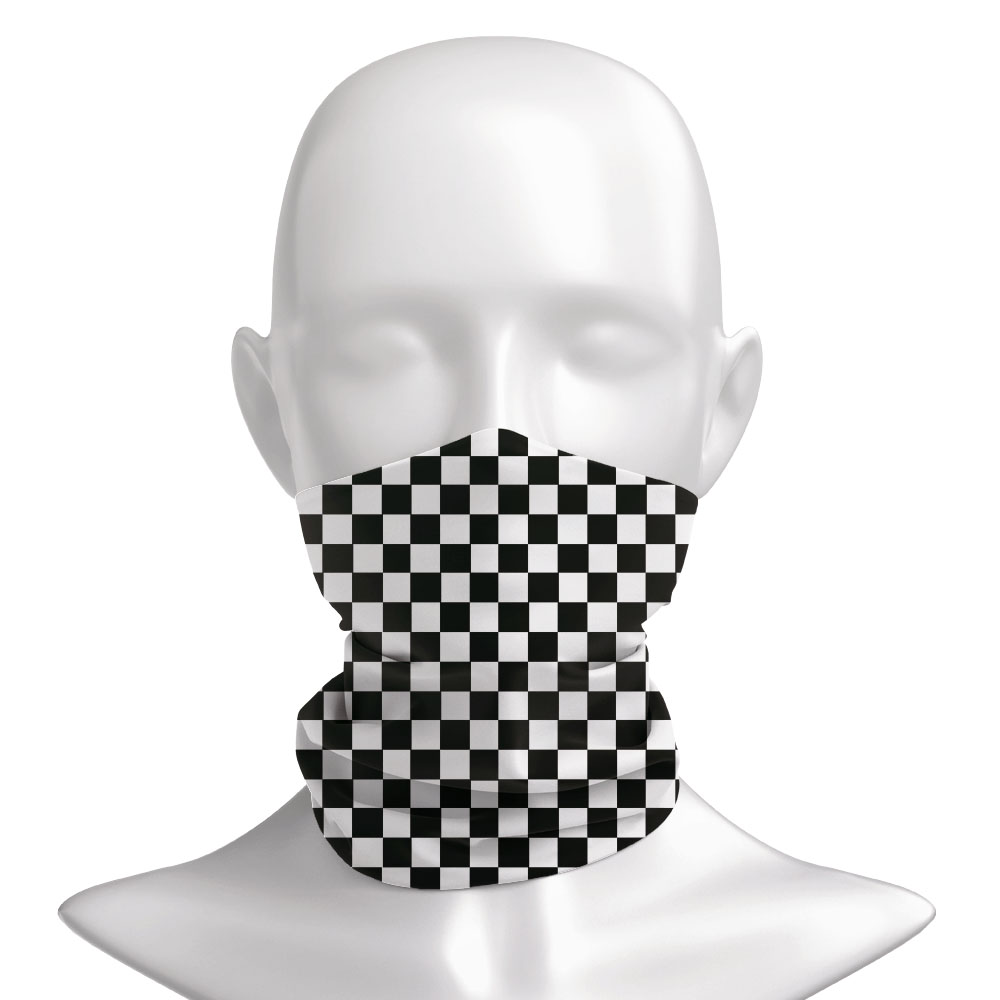 Checkered Ska Printed Headband - Neck Warmer Tube incelemesi ve fiyatı