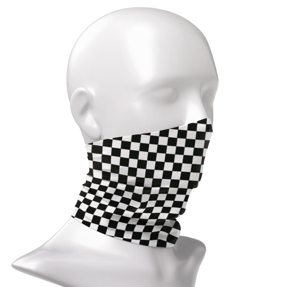 Checkered Ska Printed Headband - Neck Warmer Tube incelemesi ve fiyatı
